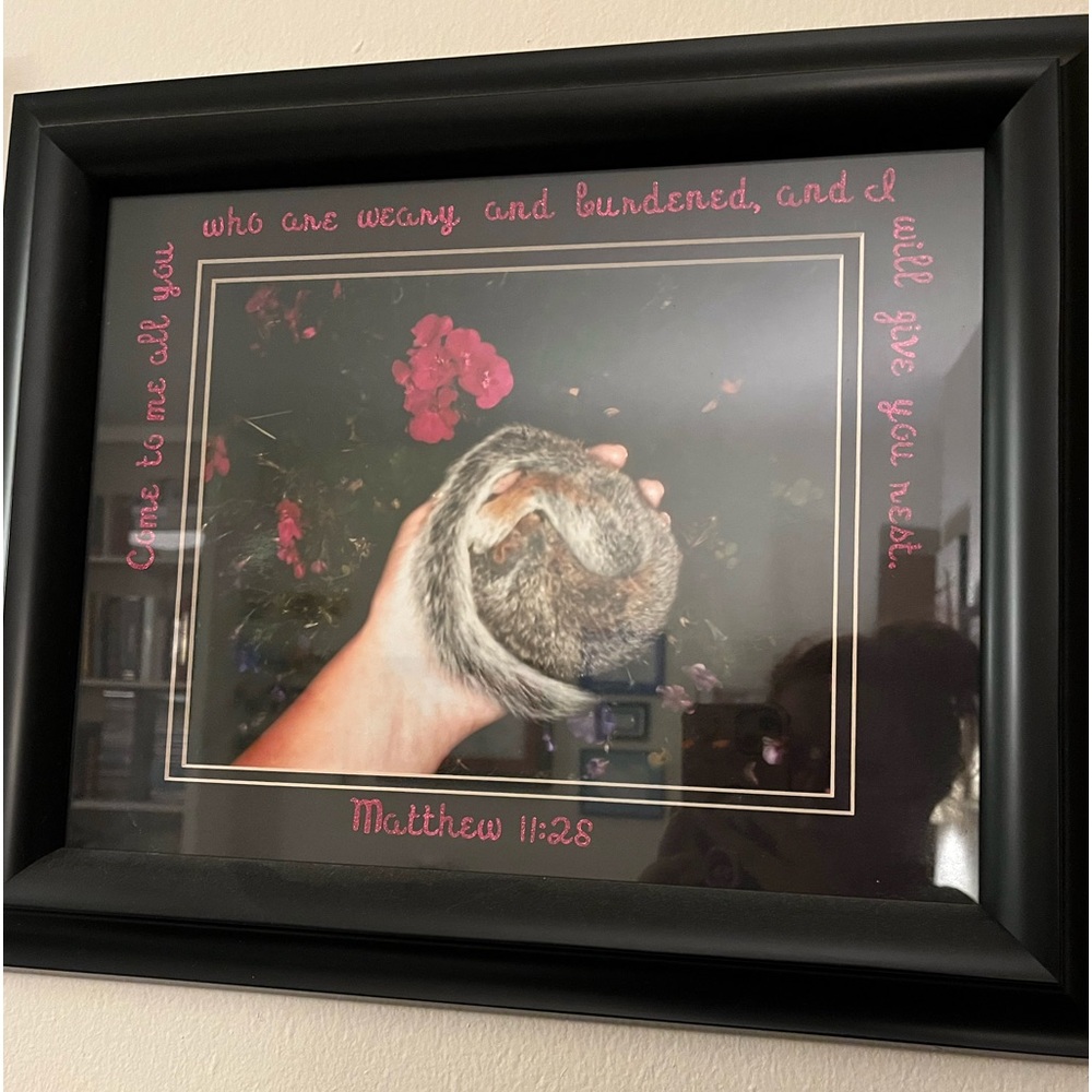 Scripture wall art